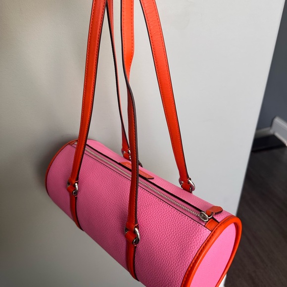 Pink and Orange Women's Bag - Picture 2 of 5